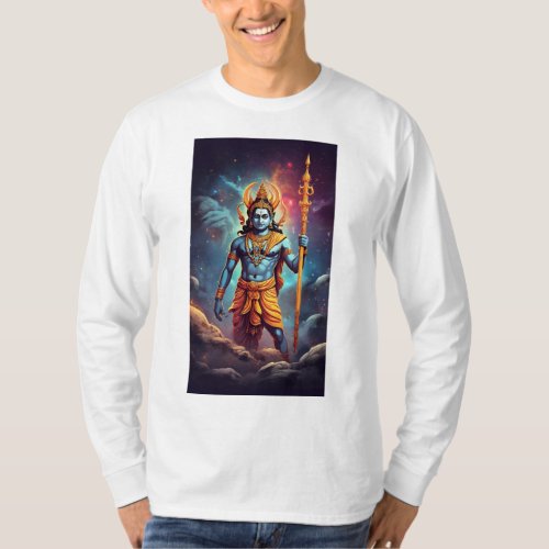 Sacred Saga Lord Rama Printed T_Shirt
