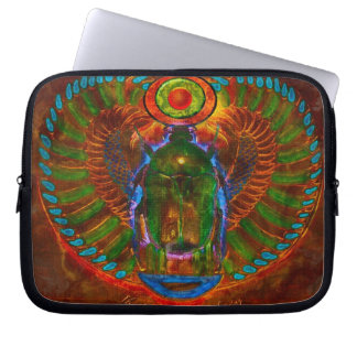Sacred Scarab Beetle Ancient Egypt Laptop Sleeve