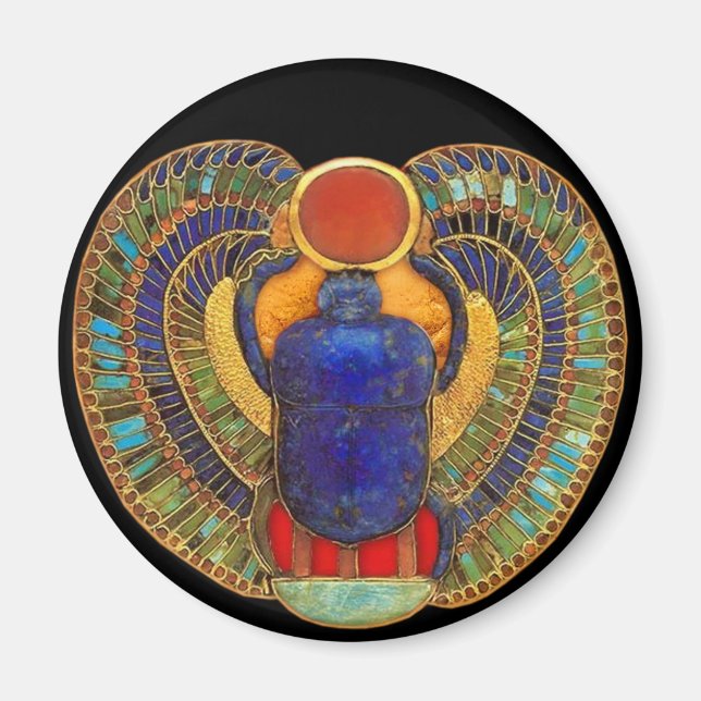 Sacred Scarab of Ancient Egypt Magnet (Front)