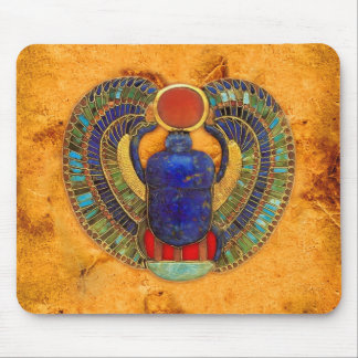Sacred Scarab of Ancient Egypt Mouse Pad