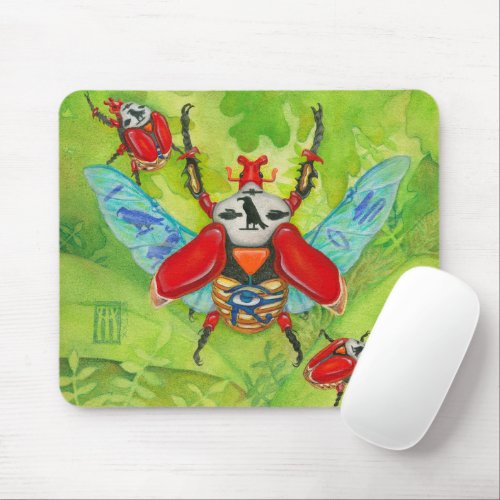 Sacred Scarabs Mouse Pad