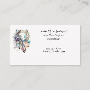 Sacred Shaman Shamanic Dream Catcher Business Card