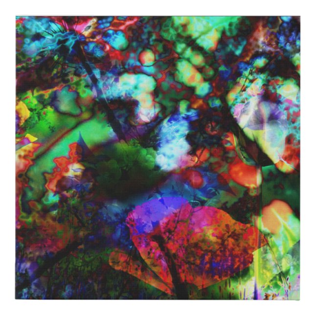 sacred sight faux canvas print (Front)