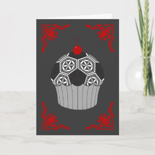 sacred soccer cupcake card