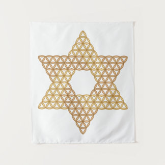 Sacred Star - Star of Life, 04/3D-Br. Tapestry
