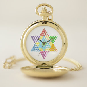 Sacred Star - Star Of Life, 04/3D-CF. Pocket Watch