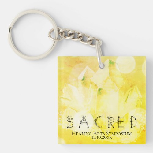 *~* &quot;SACRED&quot;  SWAG Crystals Events  Weddings Keychain