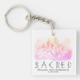 *~* "SACRED" SWAG Crystals Events Weddings Keychain