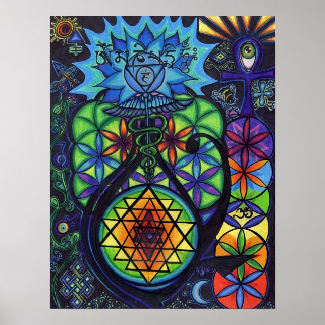 Sacred Symbolism Poster (Front)