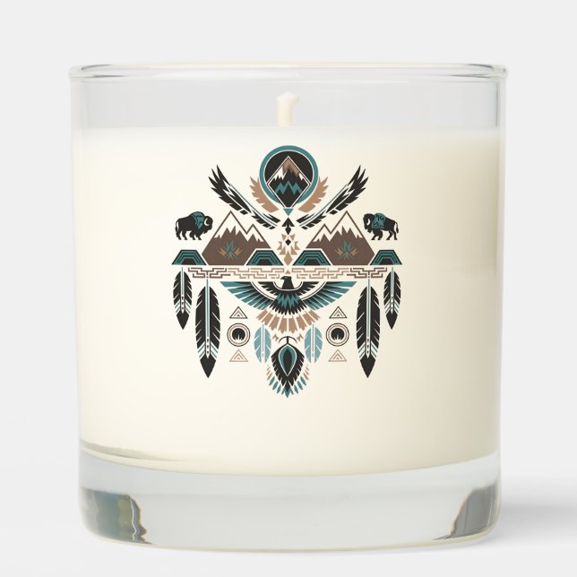 Sacred Symbols Scented Candle (Front)