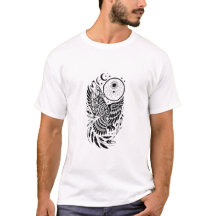 Sacred Totem Wolf and Eagle Dreamcatcher