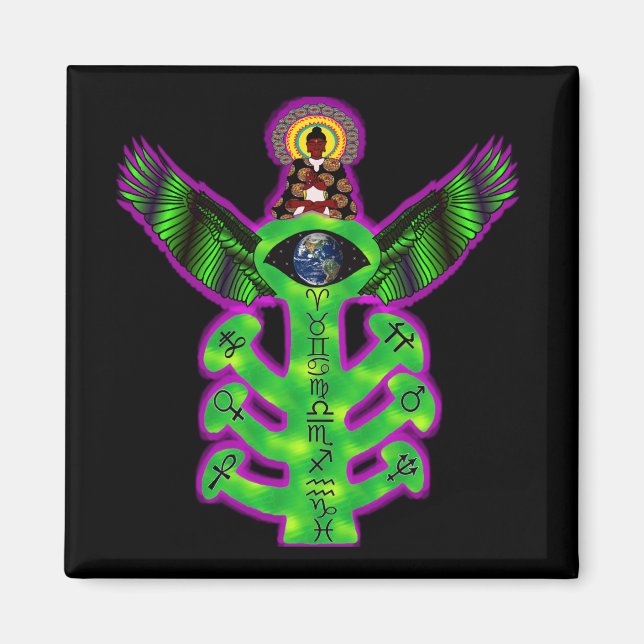 Sacred Tree of Knowledge Magnet (Front)