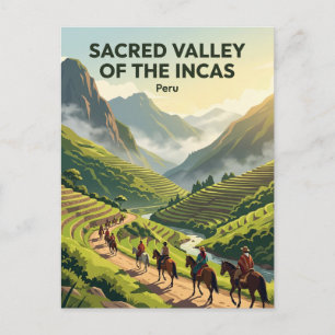 Sacred Valley of the Incas Peru Postcard