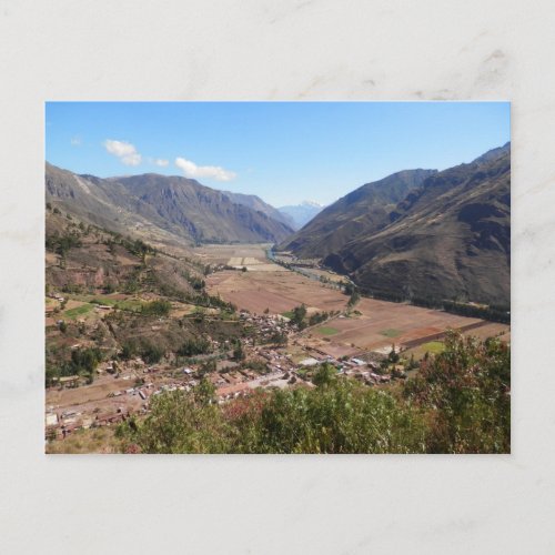 Sacred Valley of the Incas Postcard