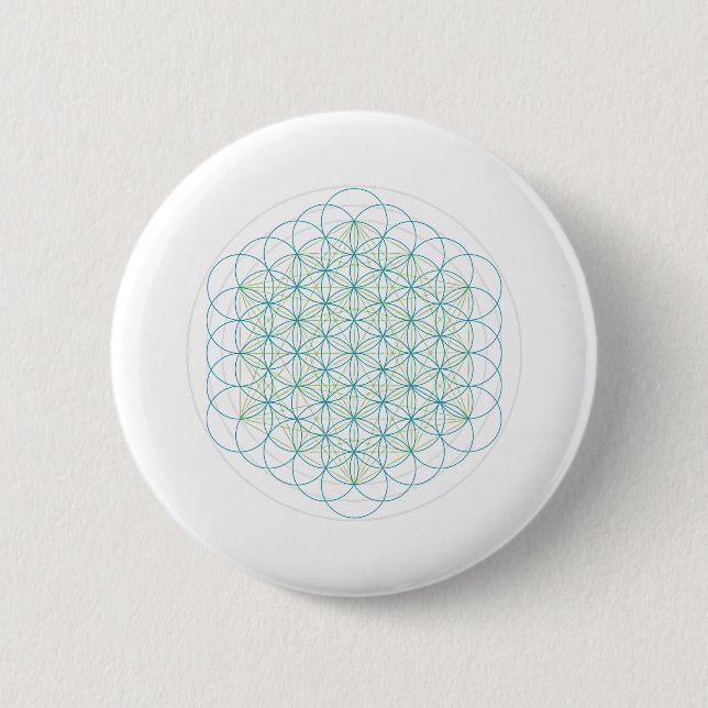 SacredFlowers Button (Front)