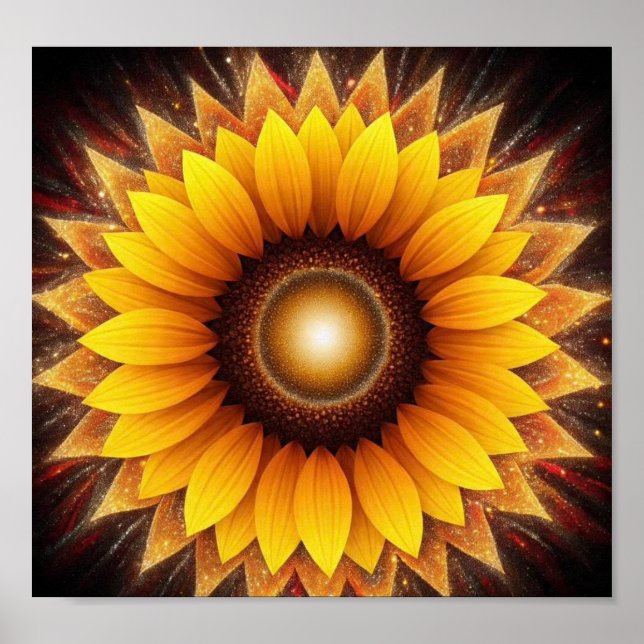 SacredSunFlower Poster (Front)