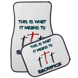 Sacrifice Car Floor Mat