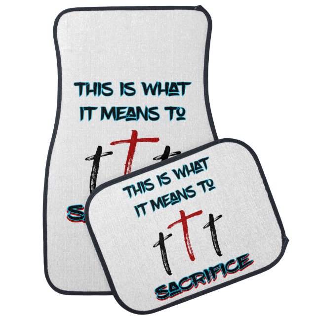 Sacrifice Car Floor Mat (Set)
