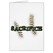 Sacrifice Fastpitch Softball (Front)