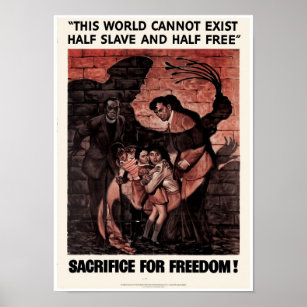 Sacrifice for Freedom Poster