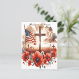 Sacrifice in Gentle Skies Holiday Postcard