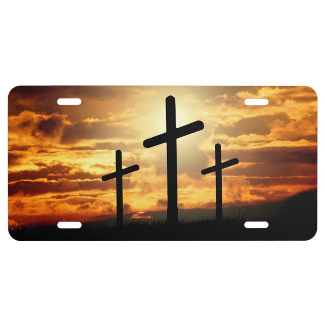 Sacrifice License Plate (Front)