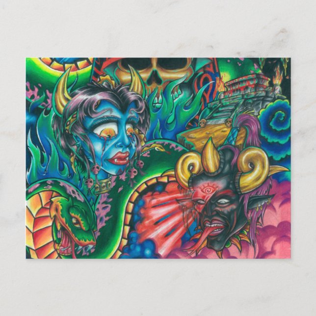 Sacrifice post cards (Front)