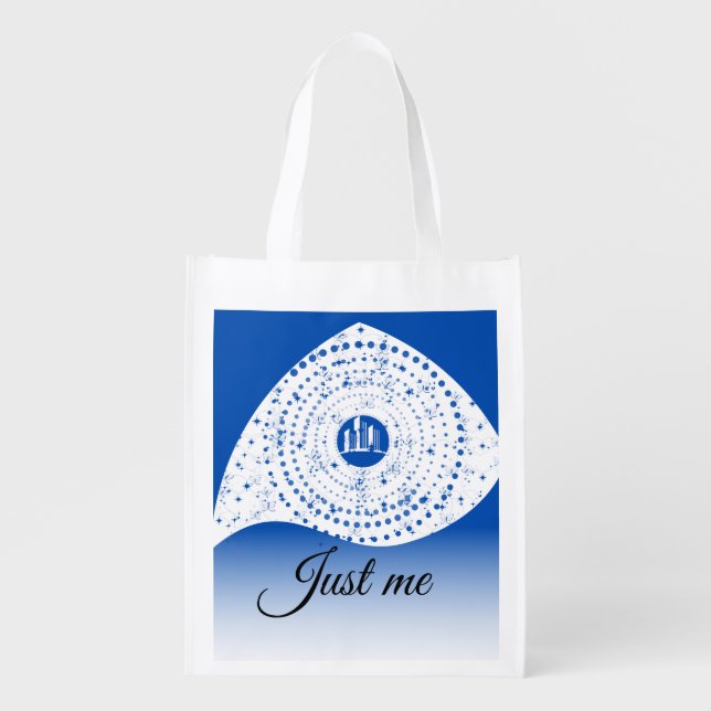 Sacs d'épicerie réutilisables grocery bag (Front)