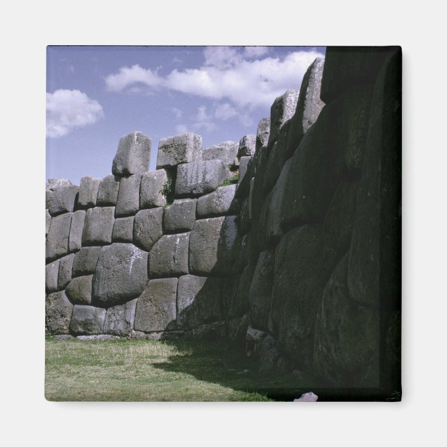 Sacsahuman Incan Fortress Magnet (Front)