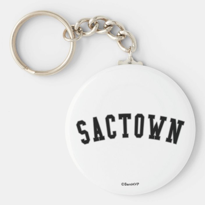 Sactown Key Chain