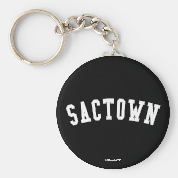 Sactown Keychain