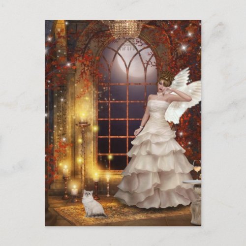 Sad Angel Postcard