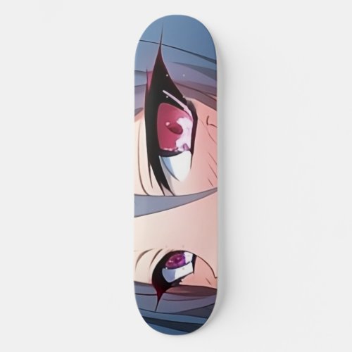 Sad Anime Eyes Skateboard Deck