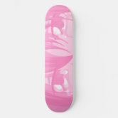 Japanese Anime Girl Under A Cherry Blossom Tree Skateboard