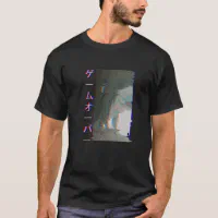 Aesthetic Glitch Sad Anime Girl / Boy Game Over' Men's T-Shirt