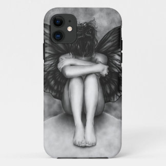 Sad Butterfly Girl iPhone Case