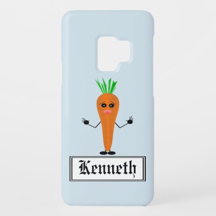 Sad Carrot by Kenneth Yoncich Case-Mate Samsung Galaxy S9 Case