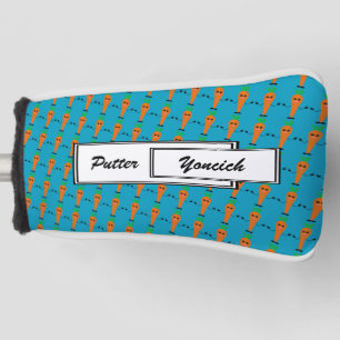 Sad Carrot by Kenneth Yoncich Golf Head Cover