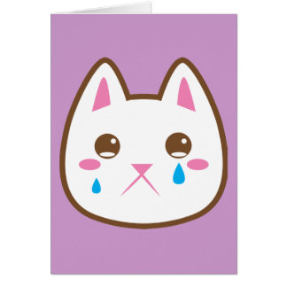 SAD CAT CARDS
