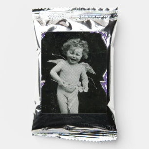 Sad Cherub Angel Print Coffee Drink Mix
