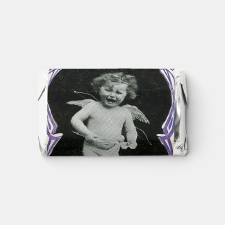 Sad Cherub Angel Print Hershey's Miniatures
