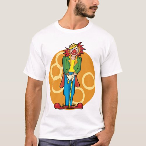 Sad Clown Mens T_Shirt