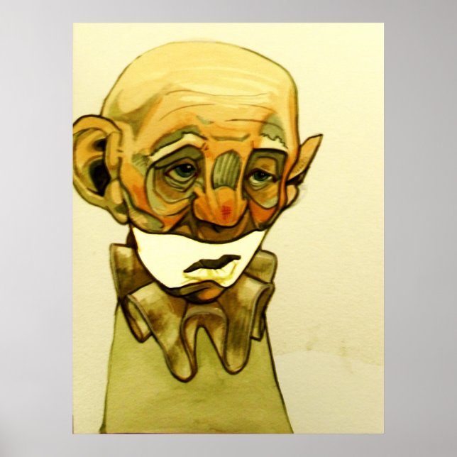 sad clown poster (Front)