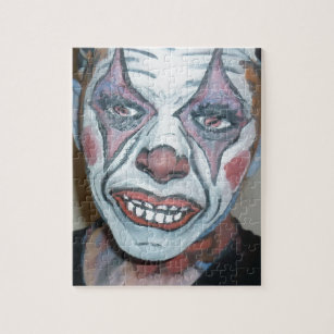 Sad Clowns Scary Clown Face Painting Jigsaw Puzzle