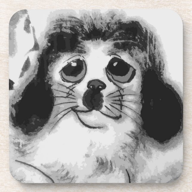 SAD DOG BEVERAGE COASTER (Front)