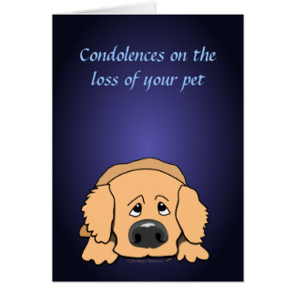 Dog Died Greeting Cards | Zazzle