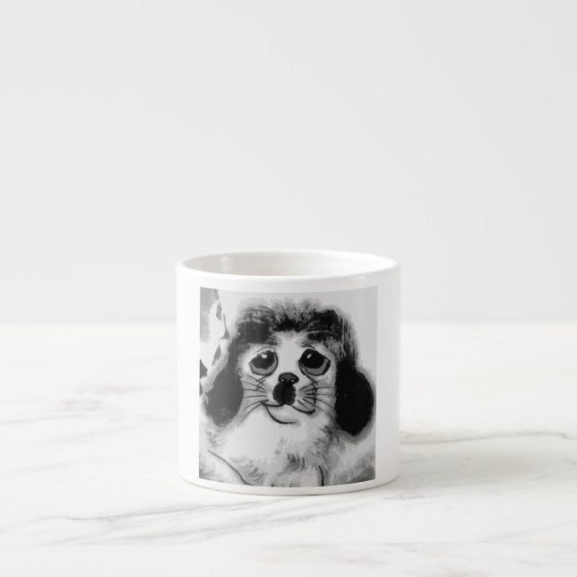 SAD DOG ESPRESSO CUP (Front)