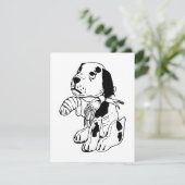 Sad Dog With Broken Leg (Standing Front)