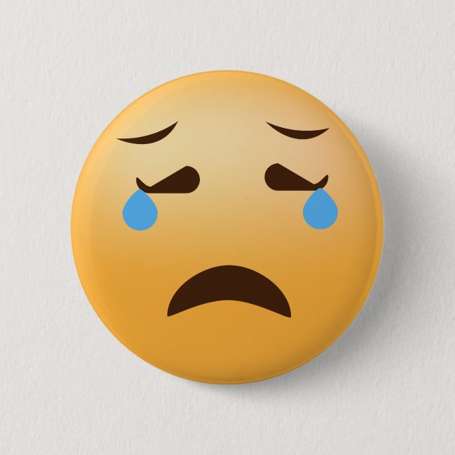 Sad Emoji Button (Front)