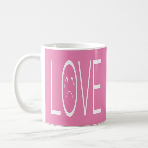 Sad Emoji Emoticon Love Crying Face Expression Coffee Mug